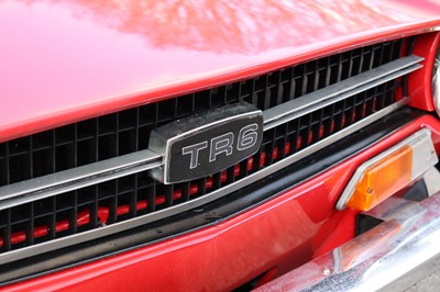 Lot 86 - 1973 Triumph TR6