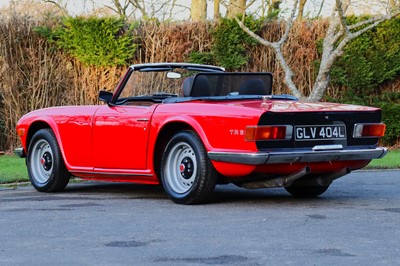 Lot 86 - 1973 Triumph TR6