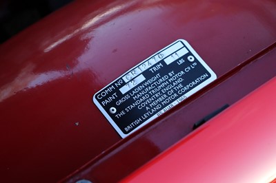 Lot 86 - 1973 Triumph TR6