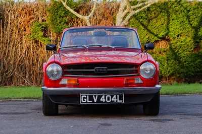 Lot 86 - 1973 Triumph TR6