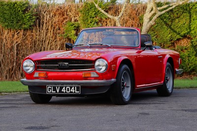 Lot 86 - 1973 Triumph TR6