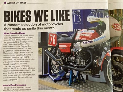 Lot 332 - 1981 Moto Guzzi 850 Le Mans Mk. II