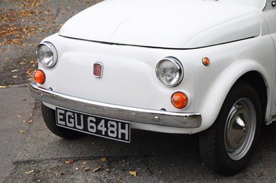 Lot 43 - 1970 Fiat 500 F
