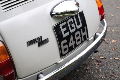 Lot 43 - 1970 Fiat 500 F