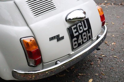 Lot 43 - 1970 Fiat 500 F