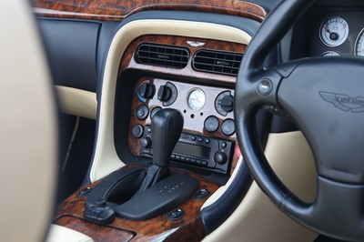 Lot 56 - 2002 Aston Martin DB7 Vantage Volante Jubilee Edition