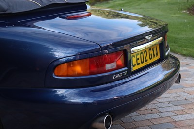 Lot 56 - 2002 Aston Martin DB7 Vantage Volante Jubilee Edition