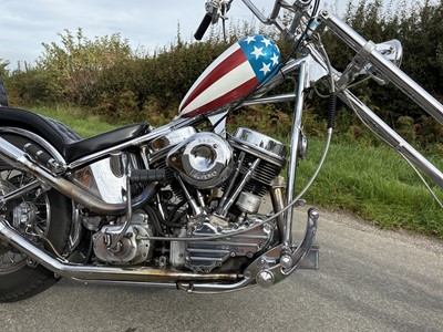 Lot 244 - 2004 Panzer-Paughco "Captain America" Chopper