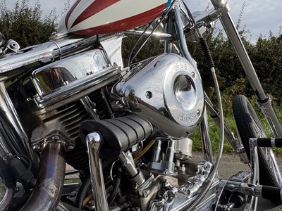 Lot 244 - 2004 Panzer-Paughco "Captain America" Chopper