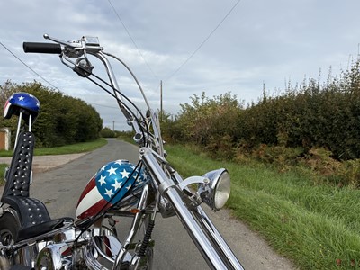 Lot 244 - 2004 Panzer-Paughco "Captain America" Chopper