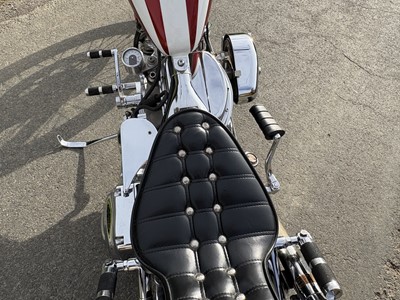 Lot 244 - 2004 Panzer-Paughco "Captain America" Chopper