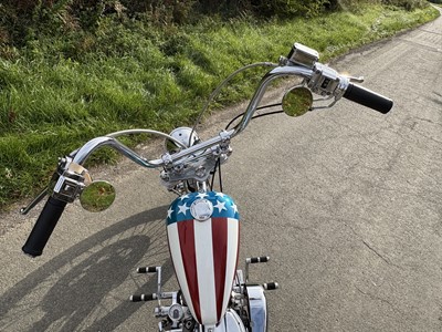 Lot 244 - 2004 Panzer-Paughco "Captain America" Chopper
