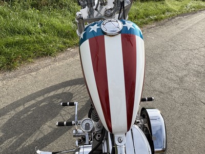 Lot 244 - 2004 Panzer-Paughco "Captain America" Chopper