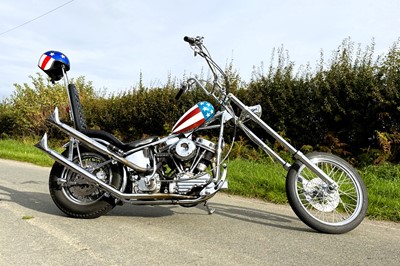 Lot 244 - 2004 Panzer-Paughco "Captain America" Chopper