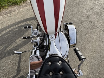 Lot 244 - 2004 Panzer-Paughco "Captain America" Chopper