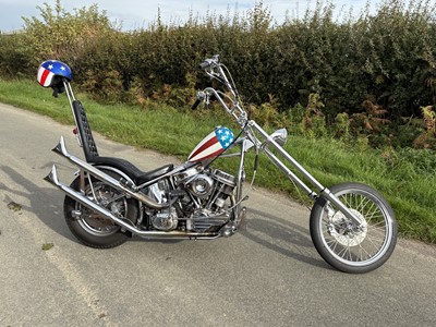 Lot 244 - 2004 Panzer-Paughco "Captain America" Chopper