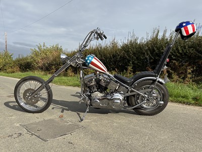 Lot 244 - 2004 Panzer-Paughco "Captain America" Chopper