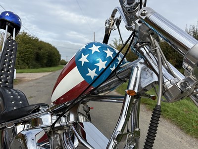 Lot 244 - 2004 Panzer-Paughco "Captain America" Chopper