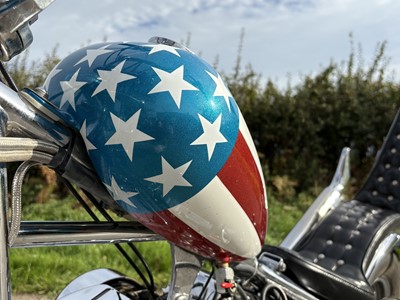 Lot 244 - 2004 Panzer-Paughco "Captain America" Chopper