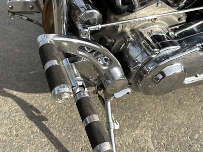 Lot 244 - 2004 Panzer-Paughco "Captain America" Chopper