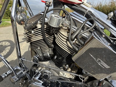 Lot 244 - 2004 Panzer-Paughco "Captain America" Chopper