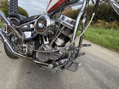 Lot 244 - 2004 Panzer-Paughco "Captain America" Chopper