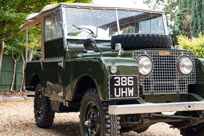 Lot 1952 Land Rover 80in Series One