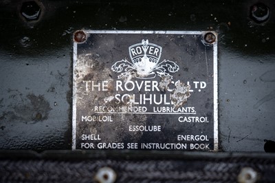 Lot 1952 Land Rover 80in Series One