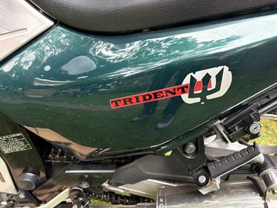 Lot 334 - 1992 Triumph Trident 750