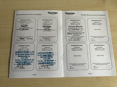 Lot 334 - 1992 Triumph Trident 750