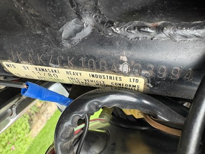 Lot 351 - 1980 Kawasaki Z1000 LTD