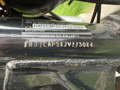 Lot 350 - c.1993 Harley Davidson XLH1200 Evo