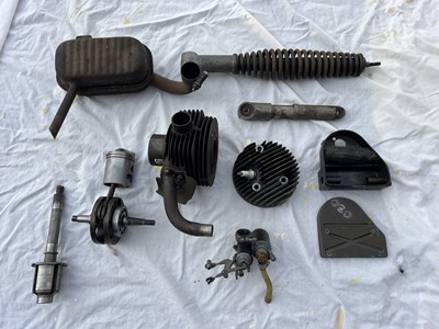 Lot 132 - 1957 Vespa Douglas 102L2