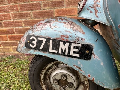 Lot 132 - 1957 Vespa Douglas 102L2