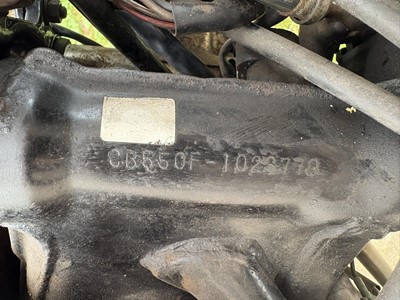 Lot 360 - 1977 Honda CB550F