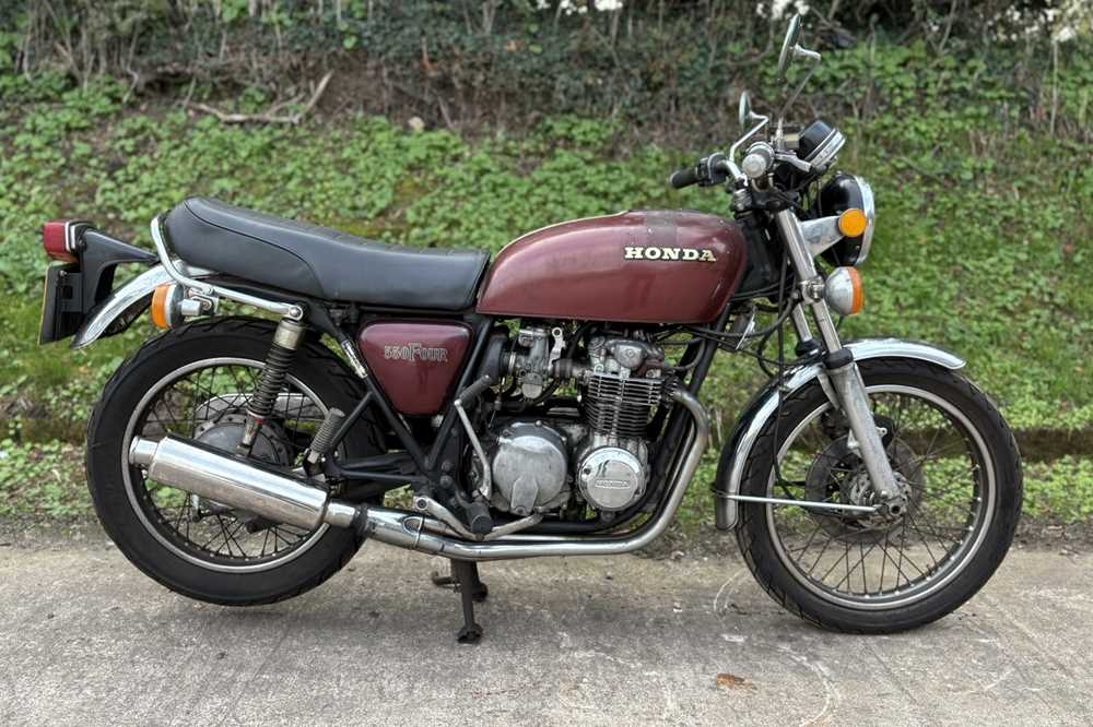 Lot 360 - 1977 Honda CB550F