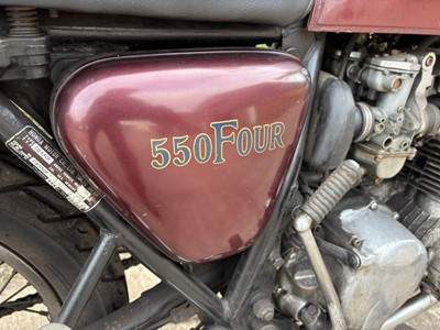 Lot 360 - 1977 Honda CB550F