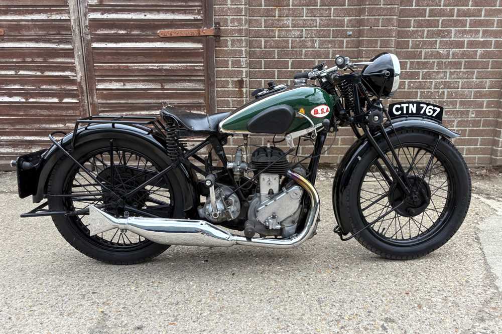 Lot 316 - 1936 BSA W6 499cc