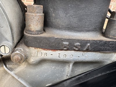 Lot 316 - 1936 BSA W6 499cc