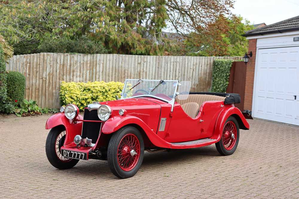 Lot 25 - 1934 Riley Nine Lynx Tourer