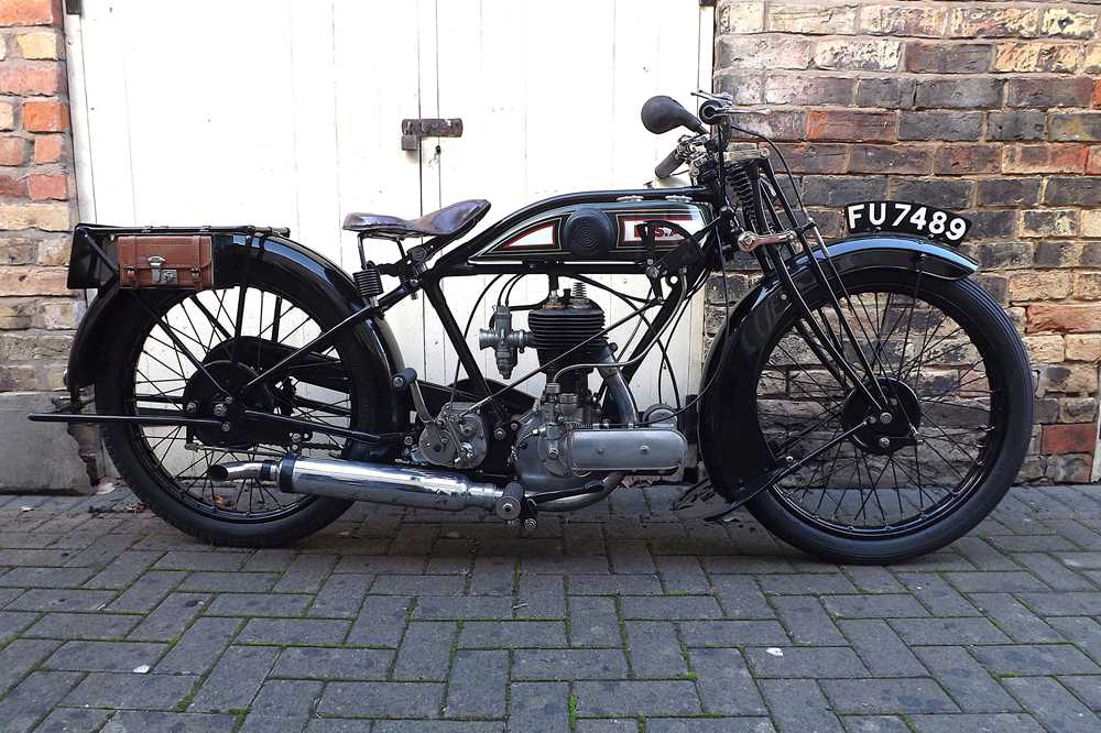Lot 327 - 1927 BSA S27