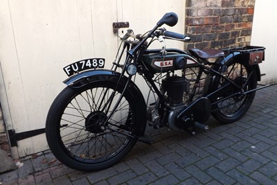 Lot 327 - 1927 BSA S27