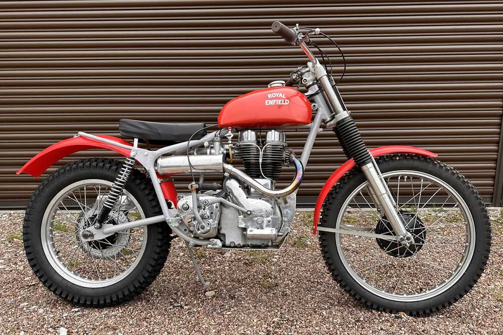 Lot 218 - c.1960 Royal Enfield Crusader Trial special