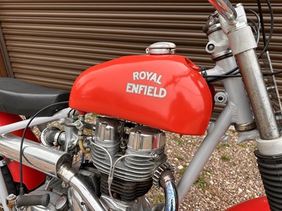 Lot 218 - c.1960 Royal Enfield Crusader Trial special