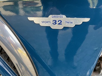 Lot 281 - 1963 Greeves 32DC Sports Roadster