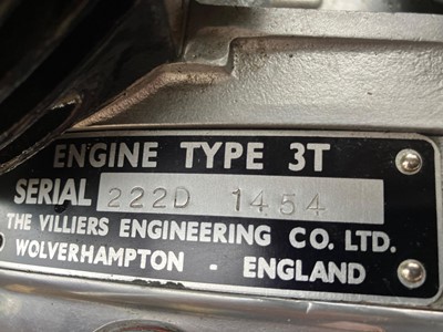 Lot 281 - 1963 Greeves 32DC Sports Roadster