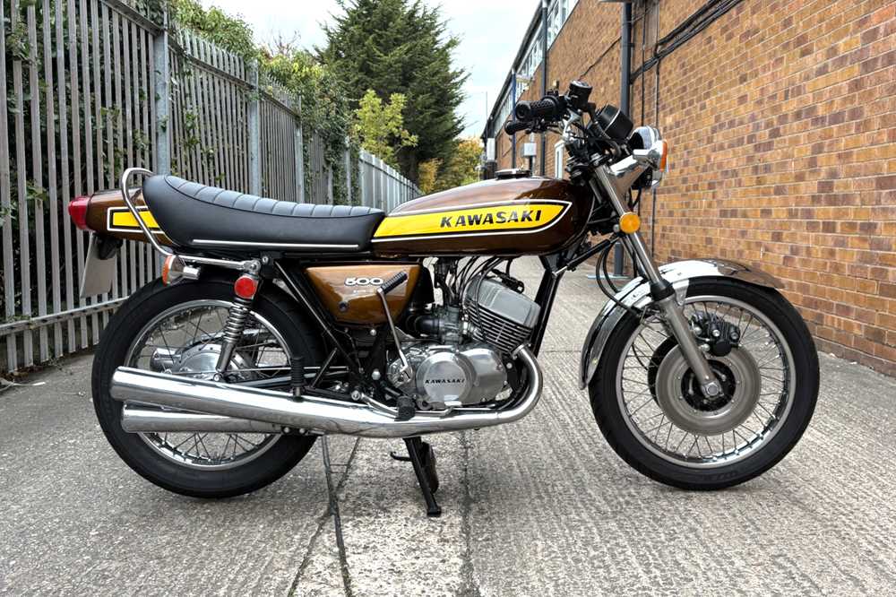 Lot 286 - 1974 Kawasaki H1F