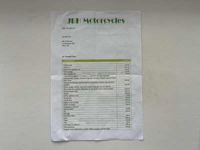 Lot 308 - 1975 Triumph Trident T160