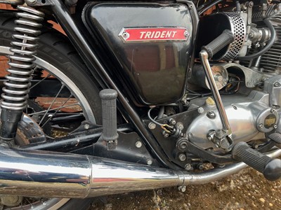 Lot 308 - 1975 Triumph Trident T160