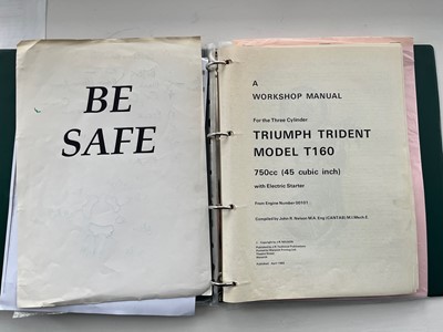 Lot 308 - 1975 Triumph Trident T160